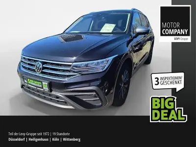 Gebraucht VW Tiguan Allspace Life 150 PS (110 kW) 2022 Schwarz SUV