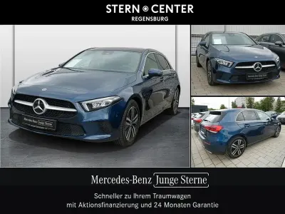 Używany Mercedes A220 Progressive 190 KM (139 kW) 2022 Niebieski Sedan/Limuzyna