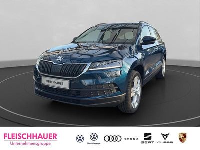 Gebraucht Skoda Karoq Style 110 PS (80 kW) 2022 Blau SUV