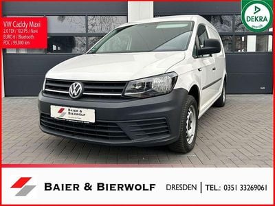 Gebraucht VW Caddy Maxi 102 PS (75 kW) 2018 Weiß Van / Kleinbus