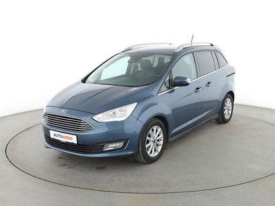 Gebraucht Ford Grand C-Max Titanium 125 PS (91 kW) 2019 Blau Van / Kleinbus