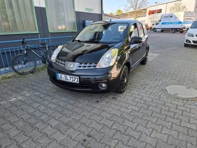 Second-hand Nissan Note Acenta 88 CP (64 kW) 2006 Negru Hatchback