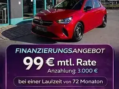 Brugt Opel Corsa Edition 101 HK (74 kW) 2023 Rød Hatchback