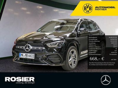 Schwarz / nachtschwarz Gebraucht 2025 Mercedes GLA180 Advanced Plus SUV | 44.490 € (Teuer)