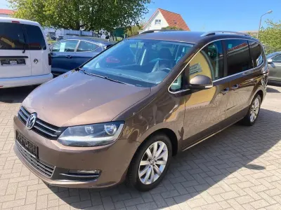 Gebraucht VW Sharan Highline 170 PS (125 kW) 2012 Braun Van / Kleinbus