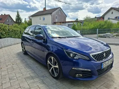 Gebraucht Peugeot 308 SW GT 177 PS (130 kW) 2018 Blau Kombi