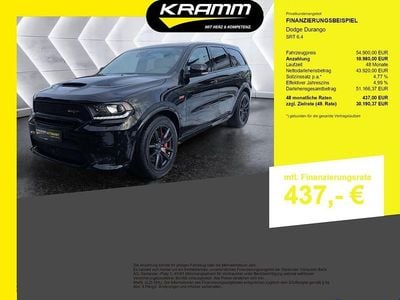 Gebraucht Dodge Durango 481 PS (353 kW) 2019 Schwarz SUV
