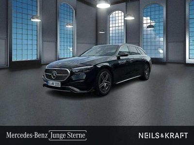 Usata Mercedes E220 AMG line 163 CV (119 kW) 2025 Nero Station wagon