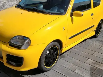 Gebraucht Fiat Seicento 54 PS (39 kW) 2001 Gelb Kleinwagen