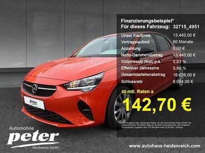 Gebraucht Opel Corsa-e Edition 100 kW (136 PS) 2021 Orange Kleinwagen