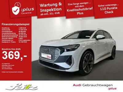 Gebraucht Audi Q4 e-tron Sport 150 kW (204 PS) 2022 Weiß SUV