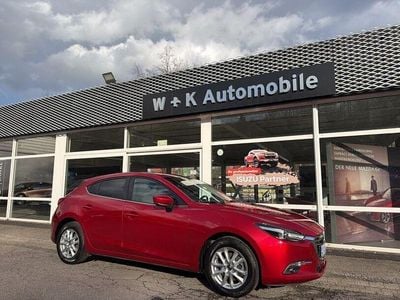 Gebraucht Mazda 3 Exclusive 120 PS (88 kW) 2017 Rot Limousine