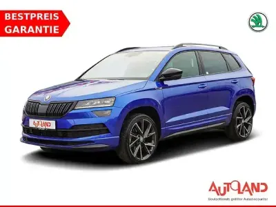 Brugt Skoda Karoq SportLine 150 HK (110 kW) 2021 Blå SUV