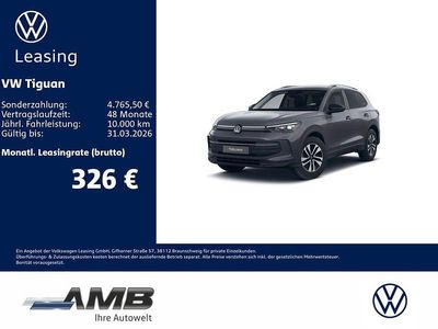 Neu VW Tiguan 131 PS (96 kW) 2025 Grau SUV