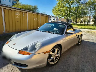 Gebraucht Porsche Boxster 220 PS (161 kW) 2001 Silber Cabrio