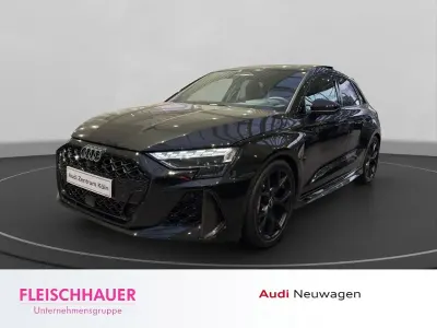 Ny Audi RS3 Sport 400 HK (294 kW) 2025 Sort Sedan