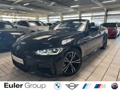 Gebraucht BMW 440 Cabriolet M Sport 340 PS (250 kW) 2022 Black sapphire metallic Cabrio
