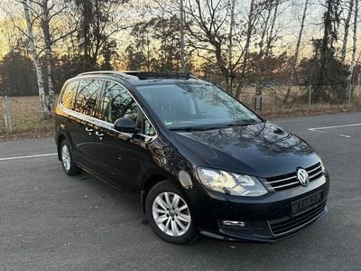 Usata VW Sharan Allstar 150 CV (110 kW) 2016 Nero Monovolume