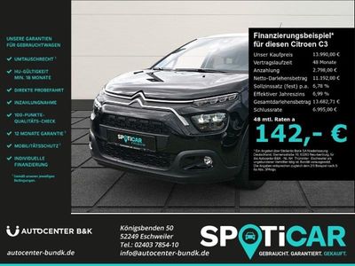 Gebraucht Citroën C3 PureTech 83 PS (61 kW) 2024 Schwarz Limousine