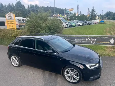 Gebraucht Audi A3 S-Line 105 PS (77 kW) 2013 Schwarz Limousine
