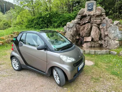Używany Smart ForTwo Cabrio Passion 71 KM (52 kW) 2010 Czarny Kabriolet