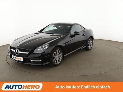 Gebraucht Mercedes SLK200 184 PS (135 kW) 2015 Schwarz Cabrio