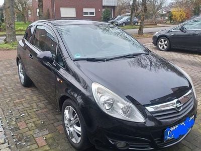 Gebraucht Opel Corsa Edition 80 PS (58 kW) 2009 Schwarz Kleinwagen