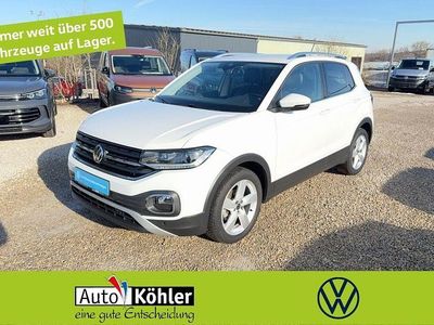 Second-hand VW T-Cross Style 110 CP (80 kW) 2021 Alb SUV
