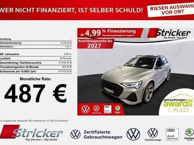 Gebraucht Audi e-tron Sport 369 kW (503 PS) 2022 Florettsilber metallic (metallic) SUV