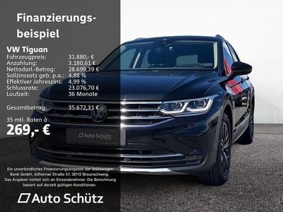 Gebraucht VW Tiguan Elegance 245 PS (180 kW) 2023 Schwarz SUV