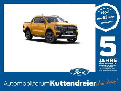 gebraucht Ford Ranger Wildtrak 2.0 DoKa E-4WD NAVI*iACC*360°*PDC