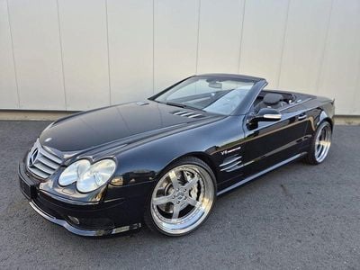 Usata Mercedes SL55 AMG AMG 500 CV (367 kW) 2003 Nero Cabrio
