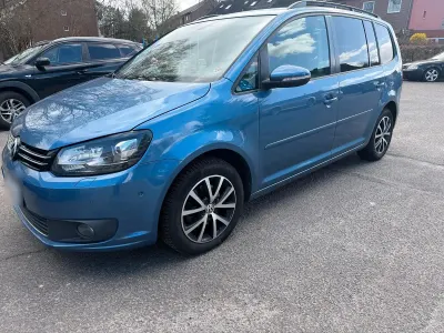 Gebraucht VW Touran 105 PS (77 kW) 2013 Blau Van / Kleinbus
