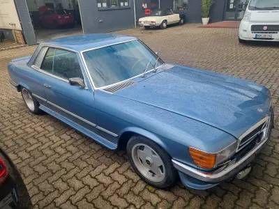 Gebraucht Mercedes SLC280 185 PS (136 kW) 1975 Blau Coupé