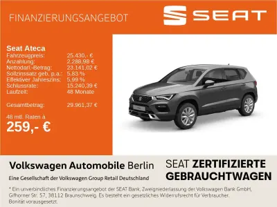 Gebraucht Seat Ateca Style 150 PS (110 kW) 2025 Grau SUV