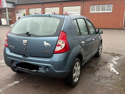 Gebraucht Dacia Sandero 86 PS (63 kW) 2009 Blau Kleinwagen