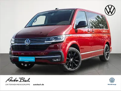 Second-hand VW T6.1 Comfortline 204 CP (150 kW) 2021 Roșu Van