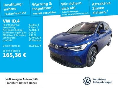 Gebraucht VW ID.4 Pure 125 kW (170 PS) 2025 Blau SUV