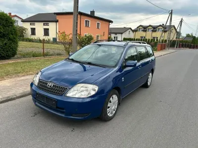 Gebraucht Toyota Corolla 97 PS (71 kW) 2003 Blau Kombi