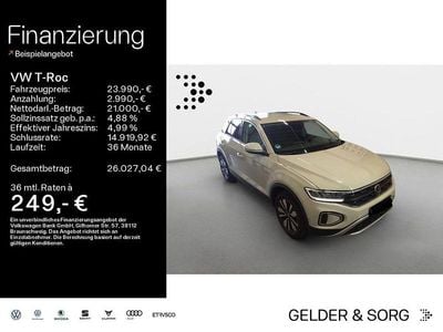 Gebraucht VW T-Roc Life 150 PS (110 kW) 2023 Grau SUV