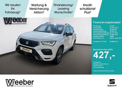 Gebraucht Seat Ateca FR 150 PS (110 kW) 2023 Nevada weiss SUV
