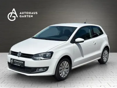 Gebraucht VW Polo Team 69 PS (50 kW) 2011 Weiß Kleinwagen