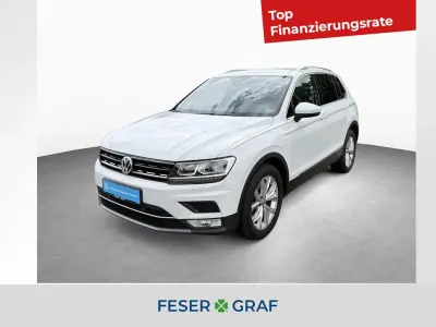 Gebraucht VW Tiguan Highline 150 PS (110 kW) 2017 Pure white SUV