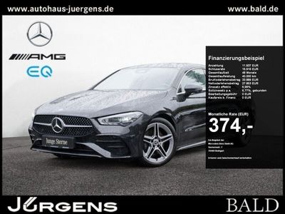 Schwarz metalliclack kosmosschwarz Gebraucht 2024 Mercedes CLA220 AMG Limousine | 41.390 € (Etwas zu teuer)