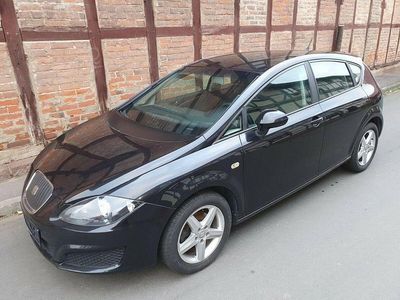 Gebraucht Seat Leon Reference 125 PS (91 kW) 2010 Schwarz Kleinwagen