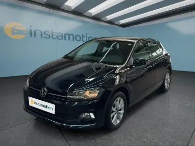 Gebraucht VW Polo 95 PS (69 kW) 2021 Schwarz Kleinwagen