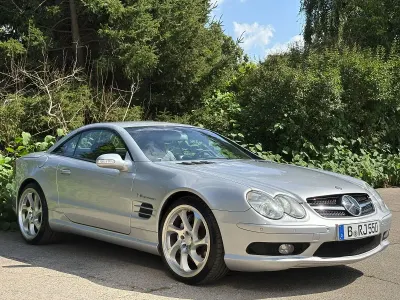 Gebraucht Mercedes SL55 AMG Kleemann 500 PS (367 kW) 2002 Silber Cabrio