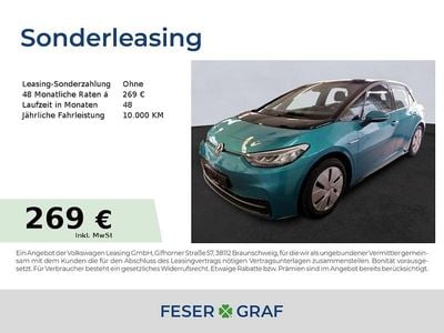 Gebraucht VW ID.3 Pure 110 kW (150 PS) 2022 Schwarz Kleinwagen