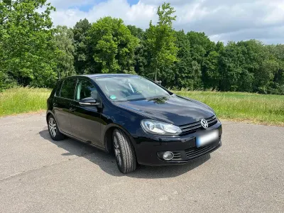 Gebraucht VW Golf VI 122 PS (89 kW) 2009 Schwarz Kleinwagen