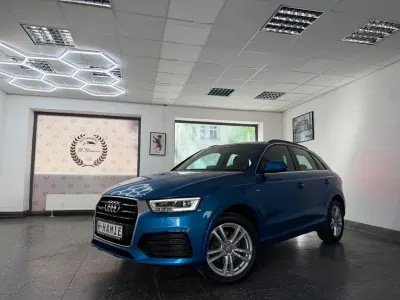 Brugt Audi Q3 S-Line 179 HK (131 kW) 2016 Blå SUV